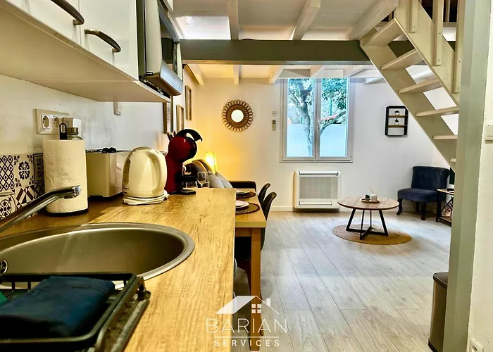 Дом отдыха Maisonette Avec Jardin Ла-Рошель